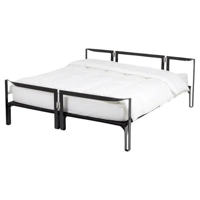 Mid-Century Modern Vanessa Bed attributed to Tobia Scarpa for Gavina, Italy, 1950s For Sale - Image 9 of 9