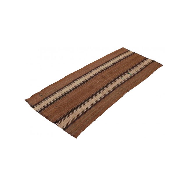 Mid-Century Modern Vintage Modern Turkish Kilim Rug - 2`6″ X 5`11″ Ft. For Sale - Image 3 of 6