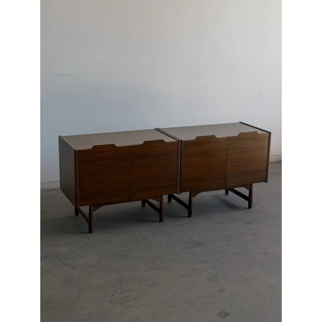 Pair of Mid Century Nightstands by John Caldwell for Brown Saltman For Sale - Image 15 of 18