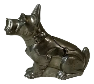 Dog Piggy Bank, 1930s