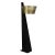 Noir NOIR Claudius Floor Lamp, Black of Brass Finished Iron For Sale - Image 4 of 6