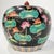 Mid 20th Century Mid 20th Century Chinese Lotus Leaf Motif Lidded Melon Jar For Sale - Image 5 of 9