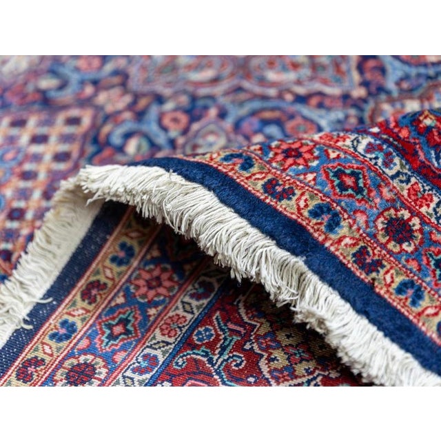 Vintage Hand-Knotted Rug in Wool, 1970s For Sale - Image 18 of 18