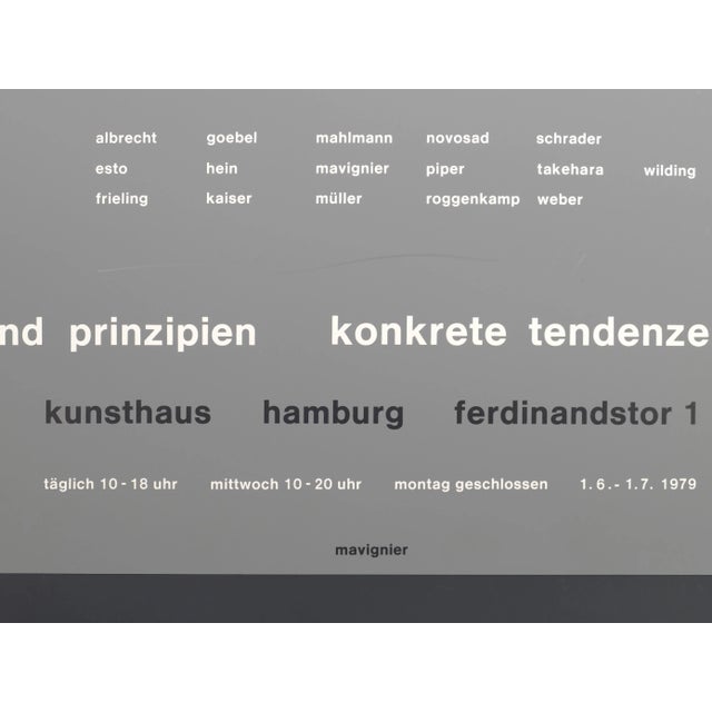 Almir da Silva Mavignier, Structures and Principles, Offset Screenprint, 1979 For Sale - Image 3 of 6