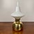 Mid-Century Modern Drastic New Danish Louis Poulsen & Co. Petronella Oil Lamp by Henning Koppel Glass and Brass For Sale - Image 3 of 12