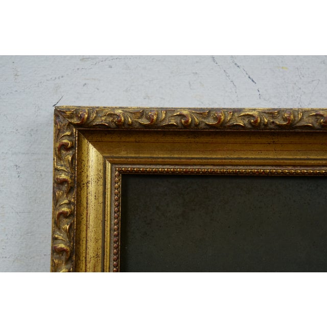 1976 Old Woman Reading a Lectionary Portrait Print on Board After Gerrit Dou 13", Framed For Sale - Image 6 of 9