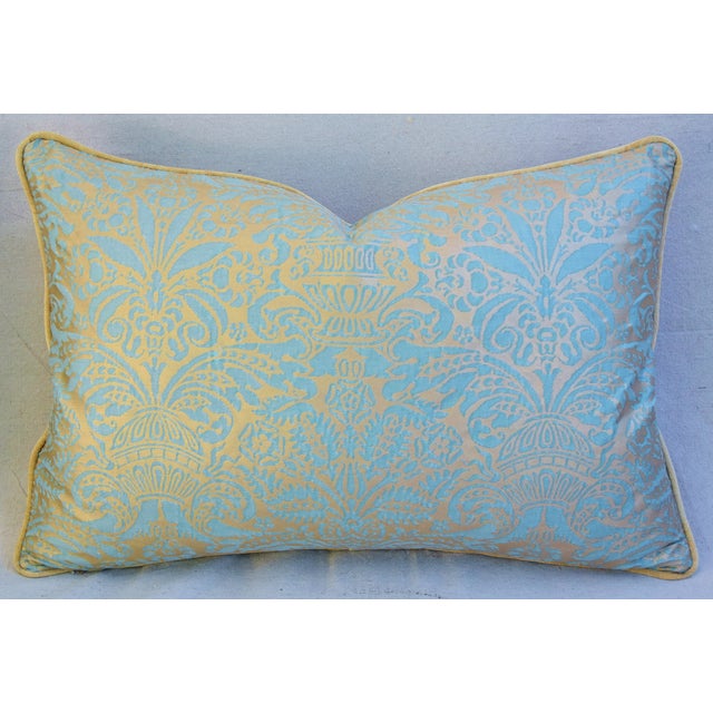 Italian Mariano Fortuny Campanelle Feather/Down Pillows Pair Chairish