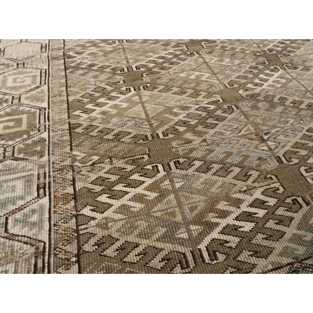 Galerie Shabab Collection Early 20th Century Central Asian Turkoman Carpet For Sale In New York - Image 6 of 12