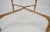 Glass Top 34" Square Mid Century Modern Burnt Bamboo Game Dinette Table MINT For Sale - Image 6 of 17