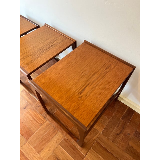 Teak Nesting Tables from G-Plan, 1960s, Set of 3 For Sale - Image 15 of 17