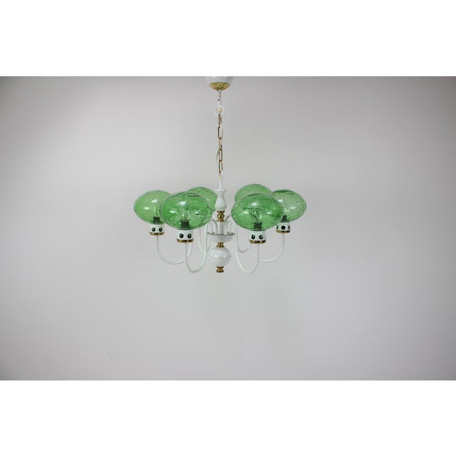 Mid-Century Chandelier from Drukov, 1970s For Sale - Image 4 of 14