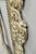 Large 78" Italian Baroque Rococo White Distress Painted Mirror Art Picture Frame For Sale - Image 14 of 17