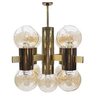 Large Sputnik Ceiling Lamp from Hans-Agne Jakobsson AB Markaryd, 1960s For Sale