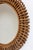 1960s Vintage Italian Rattan Wall Mirror, 1960s For Sale - Image 5 of 11