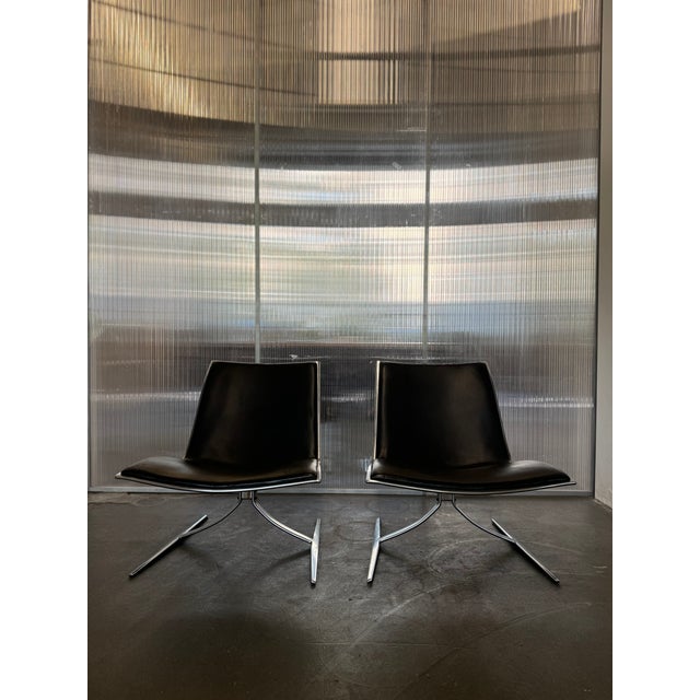 Mid-Century Modern Kastholm Jk 710 Skater Chairs by Kill International, 1960s For Sale - Image 3 of 6
