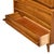 Brown Young Manufacturing Mid Century Walnut Curved Gentlemans Chest Highboy Dresser For Sale - Image 8 of 9