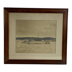 Photo of a Yacht by Edwin Levick NY