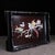 Traditional Late 20th Century Wooden Tea Tray With Mother-of-Pearl Magpie and Plum Blossom Inlay For Sale - Image 3 of 9