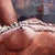 Early 21st Century Awakening by Matt Talbert | Oil on Panel of a reclining woman with pearls For Sale - Image 5 of 5