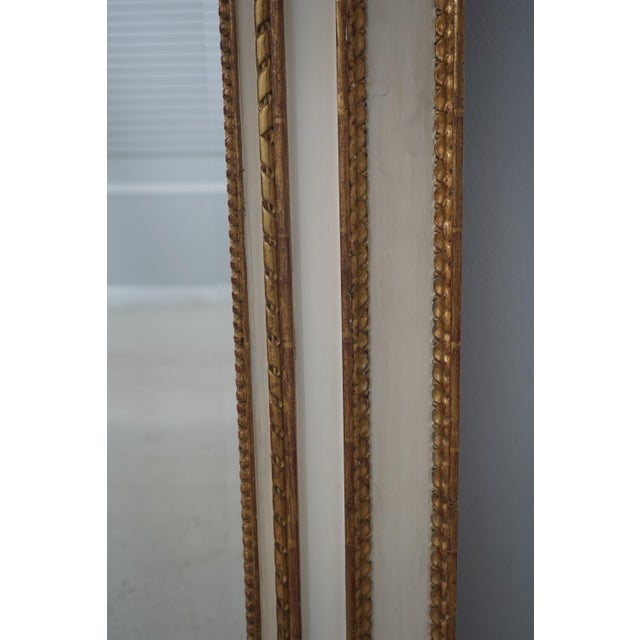 French Louis XVI 19th Century Rams Head Pier Mirror For Sale - Image 14 of 16