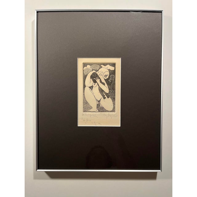 Vintage Tony Mafia Mother & Child Etchings — Set of 2, Artist Proof, Signed Beautiful set of two circa 1960s etchings...