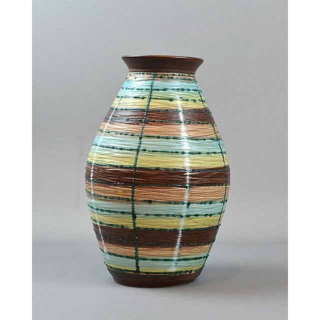 1960s Large Vase from Scheurich, 1960s For Sale - Image 5 of 12