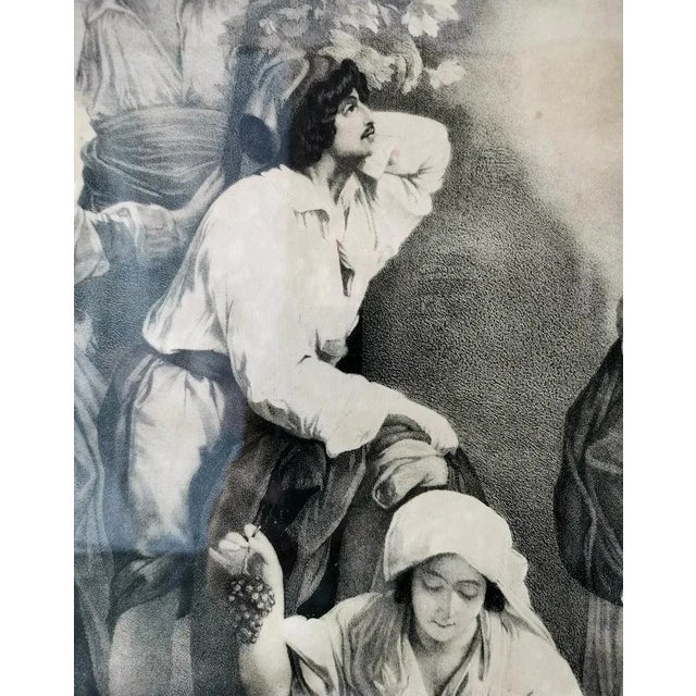 The Fateful Reunion, 19th Century, Engraving, Framed For Sale - Image 3 of 13