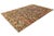 Contemporary Hand-Knotted Baluch Style Rug Vibrant L-Shaped Motif Geometric Wool For Sale - Image 4 of 11