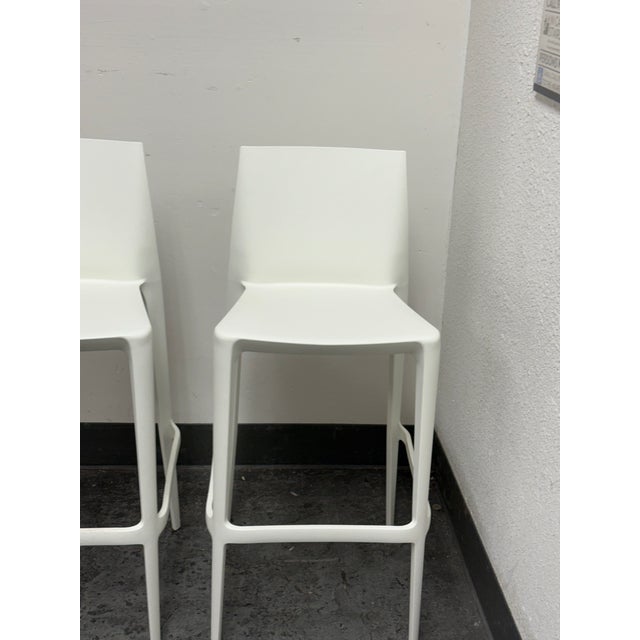 Mario & Claudio Bellini for Heller Bellini Outdoor Barstools, Pair For Sale - Image 4 of 12