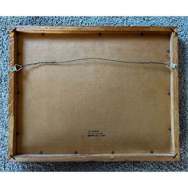 Vintage 1982 Original Etching of Legendary Race Horse “Affirmed” in a Race For Sale In Philadelphia - Image 6 of 6