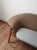 Wood Fried Egg Sofa in Dark Ochre by Warm Nordic For Sale - Image 7 of 9