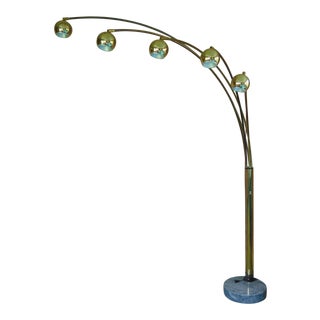 Mid-Century Arc Floor Lamp For Sale