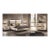 Casa Milano Poesia 5-Piece Italian High Gloss Bedroom Set With Led Bed For Sale