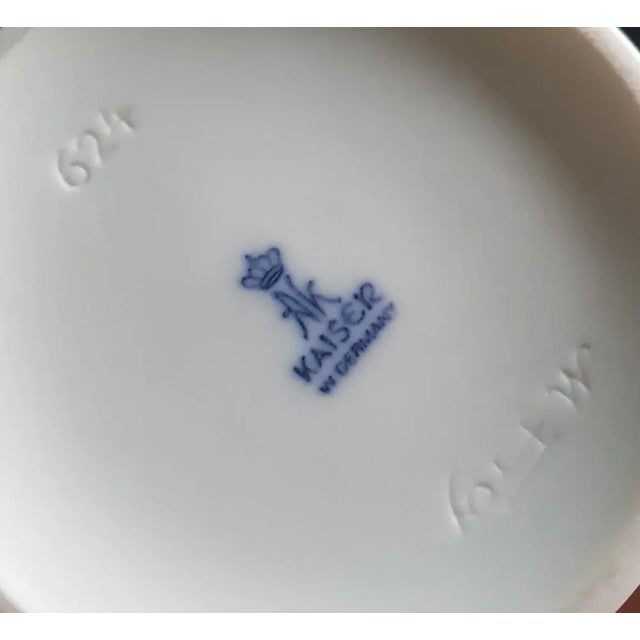 Bisquit Porcelain Flower Vase by Martin Freyer for Kaiser Porzellan, in Very Good conditions. Designed 1970 to 1979 This...