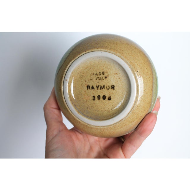 Mid 20th Century Vintage Italian Raymor Pottery Bud Vase For Sale - Image 5 of 5