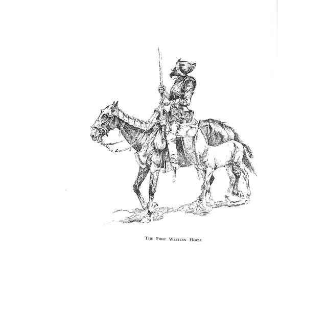 White "The American Cow Pony" 1962 Davis, Deering For Sale - Image 8 of 10