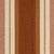 2020s Schumacher Double Face Stripes Fabric In Terracotta Lime For Sale - Image 5 of 6