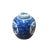 This is a handmade handpainted traditional Chinese ginger jar with blue and white color graphics. Each one has a precise...