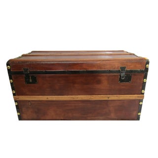 19th Century Civil War Era Carriage Trunk For Sale