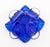 Murano Cobalt Blue Art Glass Articles, 4 For Sale - Image 11 of 12