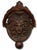 Metal Large Size - Outstanding Authentic Antique Victorian Solid Bronze Medusa - Gorgon Door Knocker Circa Late 19th Century For Sale - Image 7 of 17