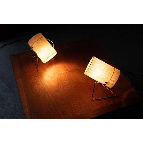 Metal Fibreglass Table Lamps, Set of 2 For Sale - Image 7 of 10