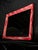 2020s Loom Distressed Red Rectangular Wall Mirror For Sale In Miami - Image 6 of 6