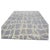 Modern Nepalese Modern Abstract Wool & Silk 4x6 Slate Blue & Ivory Handmade Area Rug #9902908 For Sale - Image 3 of 11