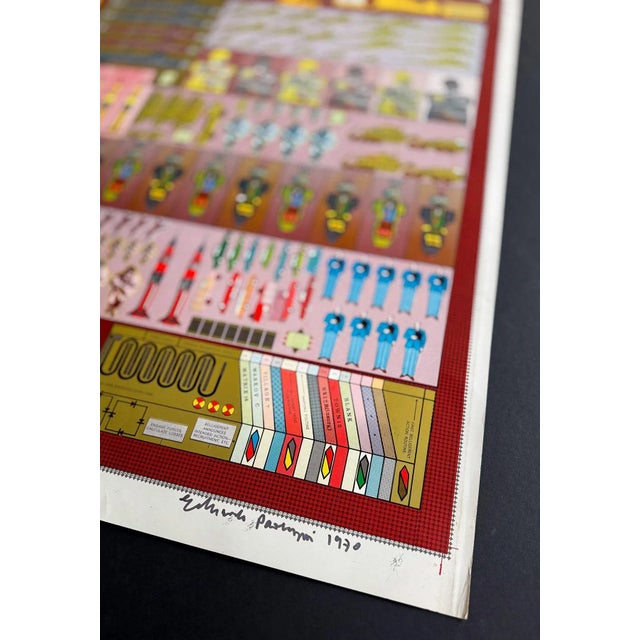 1970s Eduardo Paolozzi, Agile Coin Gross Decision, 1970, Screenprint For Sale - Image 5 of 6