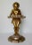 Vintage; C. Late 1950s-60s, Hollywood Regency era, is this Venetian Italian wood carved, figurine in a gilt silver & gold...