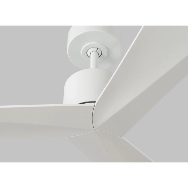 Making a bold statement with three uniquely carved, sloped blades, the Adler 52 ceiling fan has an ultra-modern aesthetic....