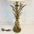 Metal 1940s French Regency Trompe L’Oeil Wheat Sheaf Gilt Tole Table Lamp For Sale - Image 7 of 12