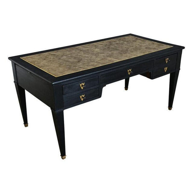 French 19th Century Directoire Style Ebonized Desk For Sale In Baton Rouge - Image 6 of 14