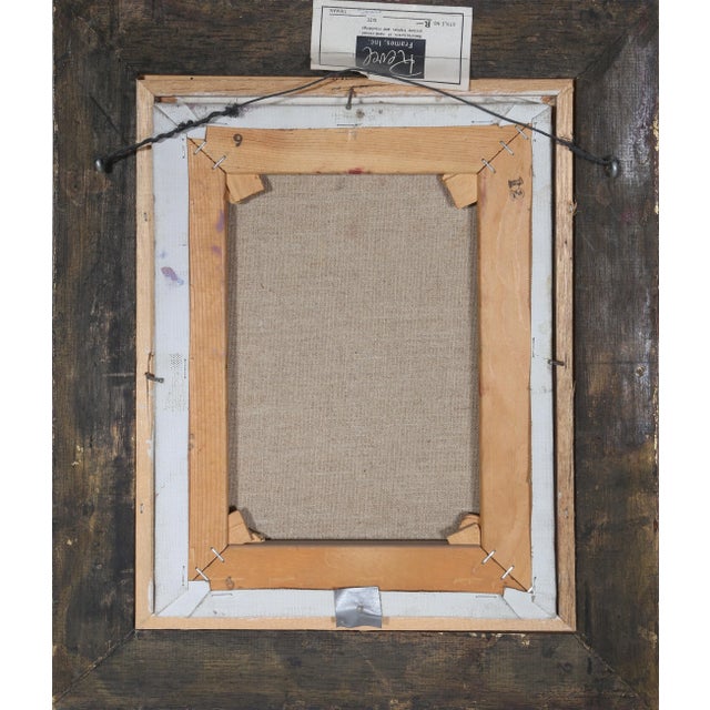 Sandu Liberman, Portrait of a Girl, Oil on Canvas For Sale - Image 4 of 5